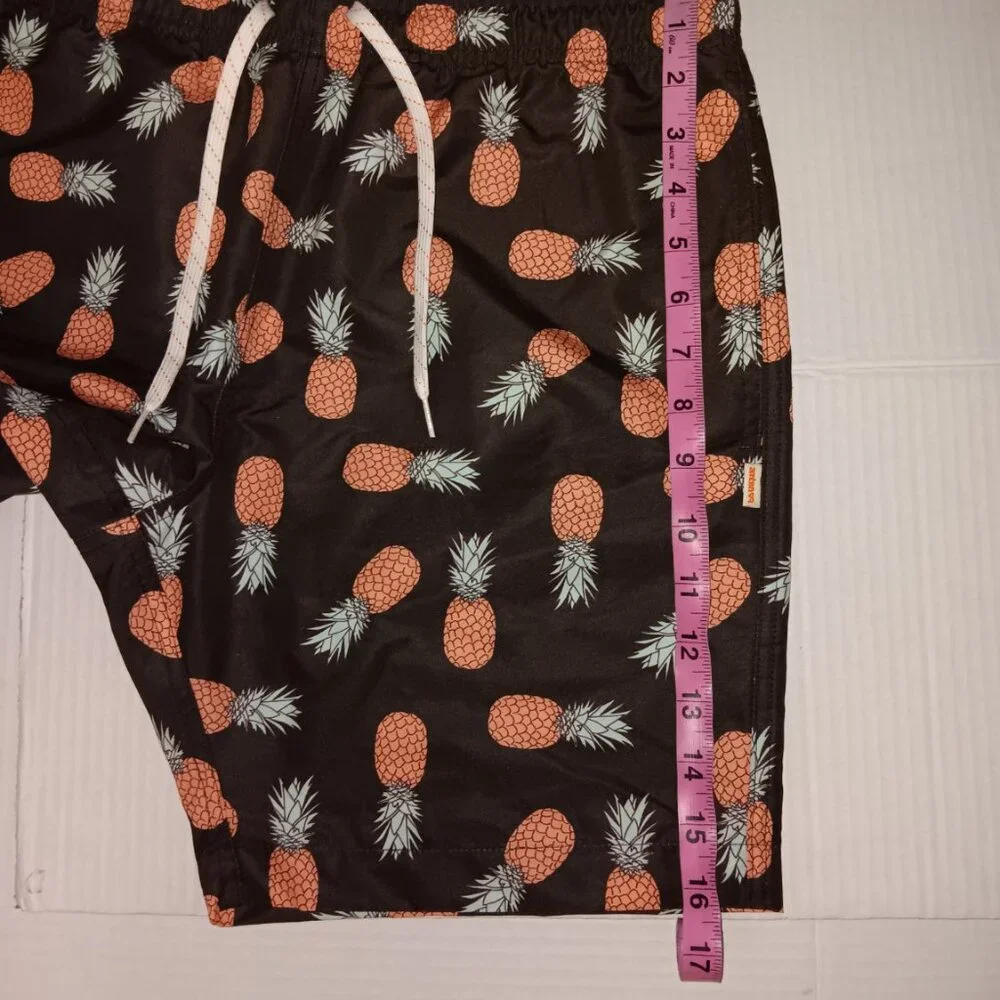 AMBSN CALIFORNIA PINEAPPLE SWIM SHORTS - Picture 4 of 13